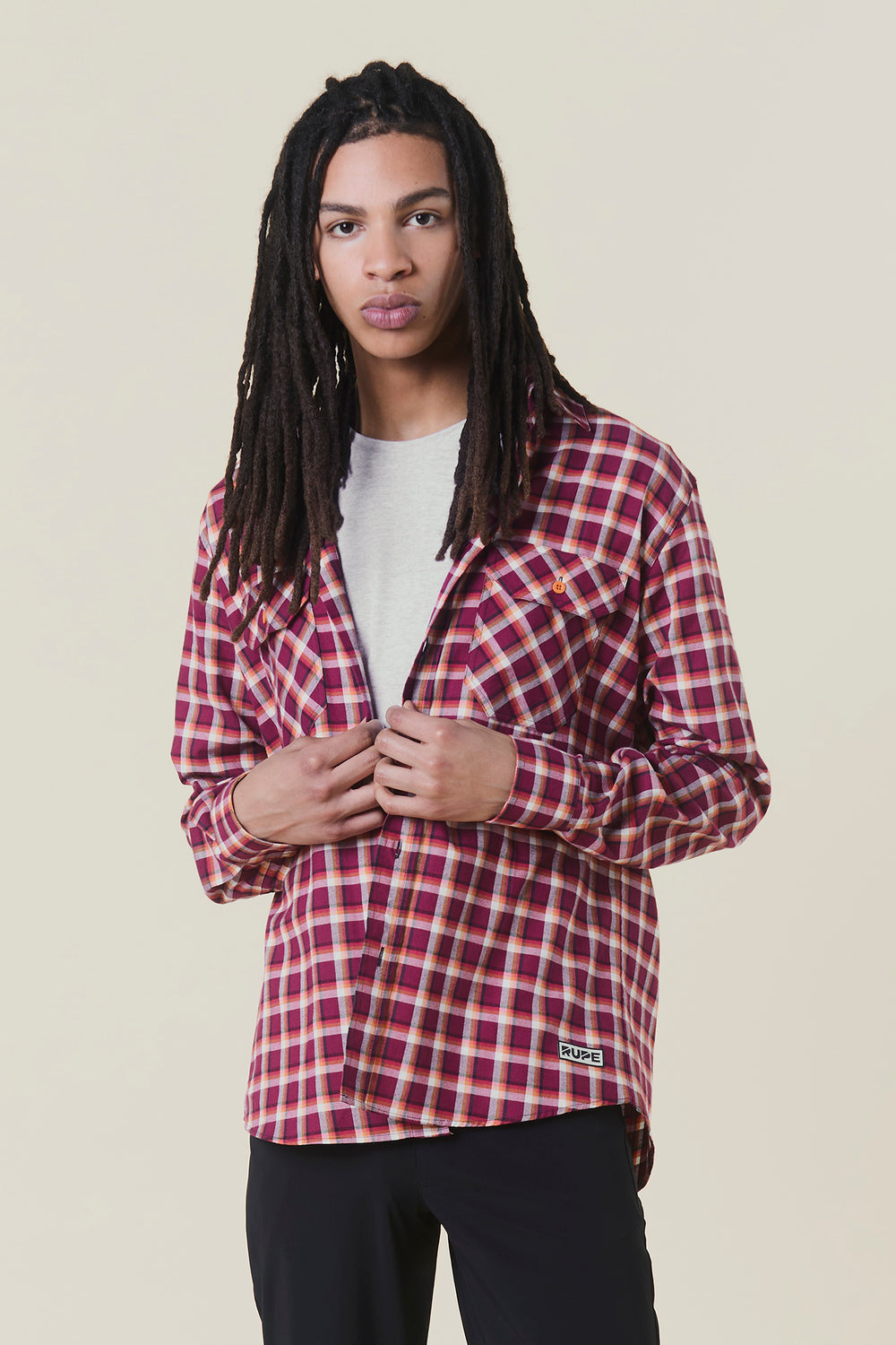 Rubik Camicia unisex in cotone fatta a mano