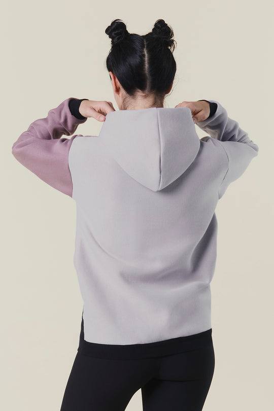 back hoodie pink